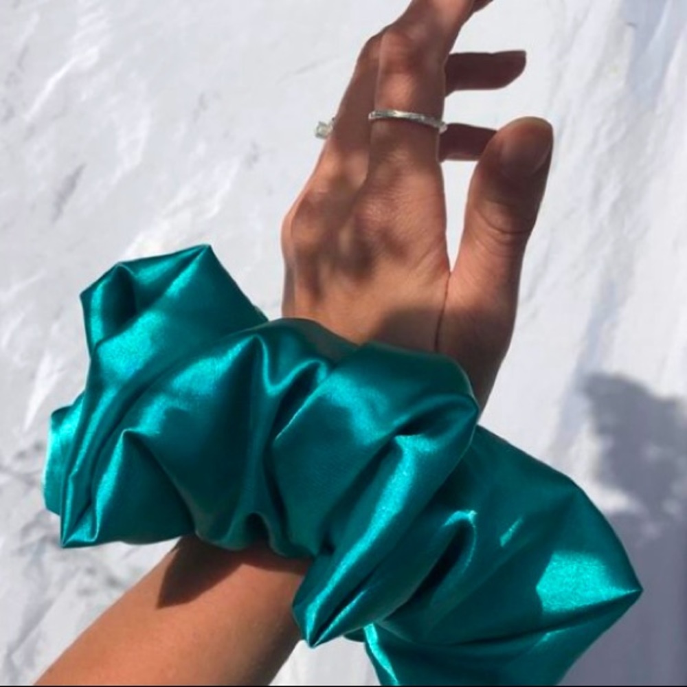 Homemade Scrunchies, Hair Accessories, fashion,